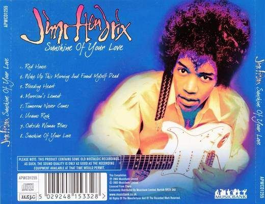 Sunshine Of Your Love, The - Jimi Hendrix (CD) music collectible [Barcode 5029248153328] - Main Image 2