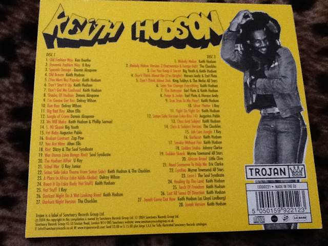 The Hudson Affair - Keith Hudson and friends (CD) music collectible [Barcode 5050159922123] - Main Image 2