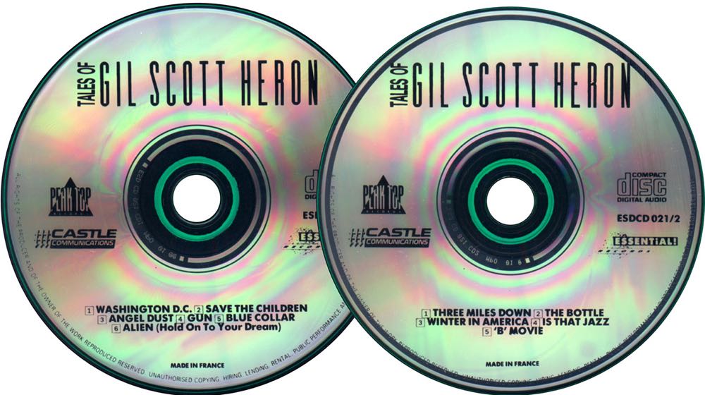 Tales of Gil Scott-Heron - Scott-Heron, Gil (CD - 115) music collectible [Barcode 5013428750216] - Main Image 3