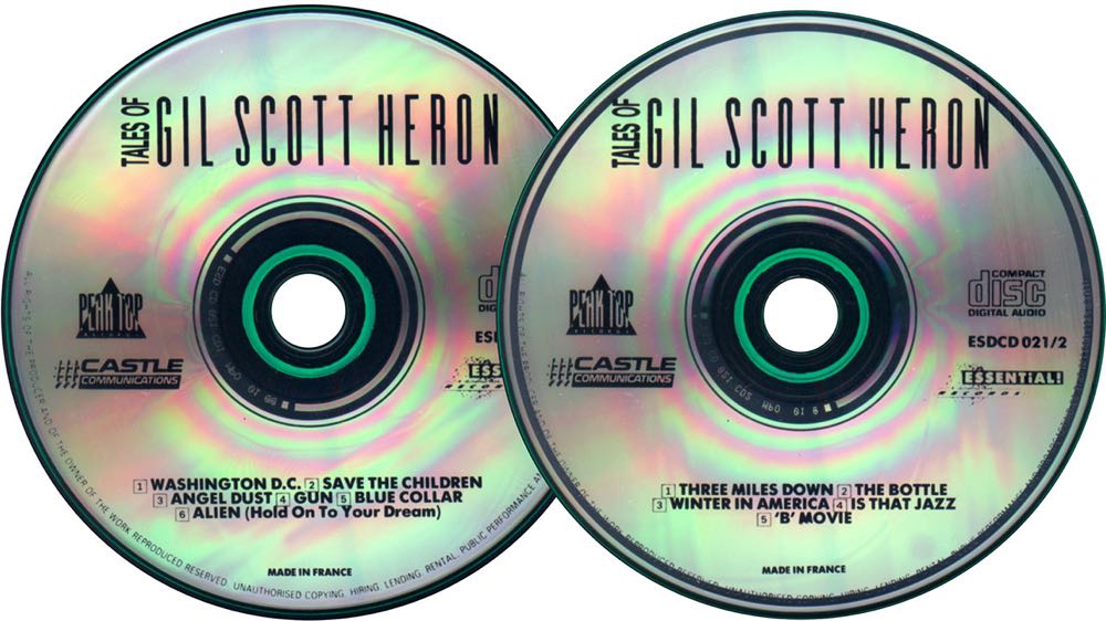 Tales of Gil Scott-Heron - Scott-Heron, Gil (CD - 115) music collectible [Barcode 5013428750216] - Main Image 4