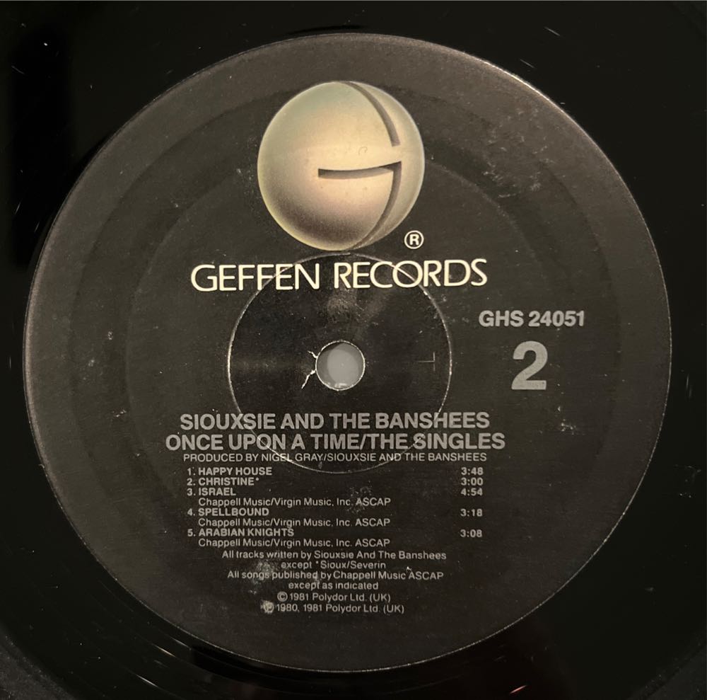 Once Upon A Time/The Singles - Siouxsie And The Banshees (12” - 32) music collectible [Barcode 720642405123] - Main Image 4