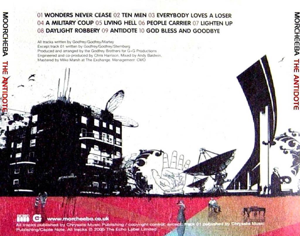 Antidote, The - Morcheeba (CD-R) music collectible - Main Image 2