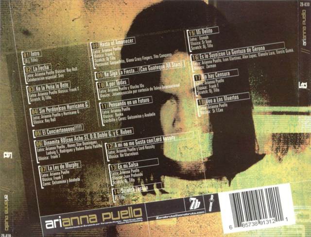 La Fecha - Arianna Puello (CD) music collectible [Barcode 685738913121] - Main Image 2