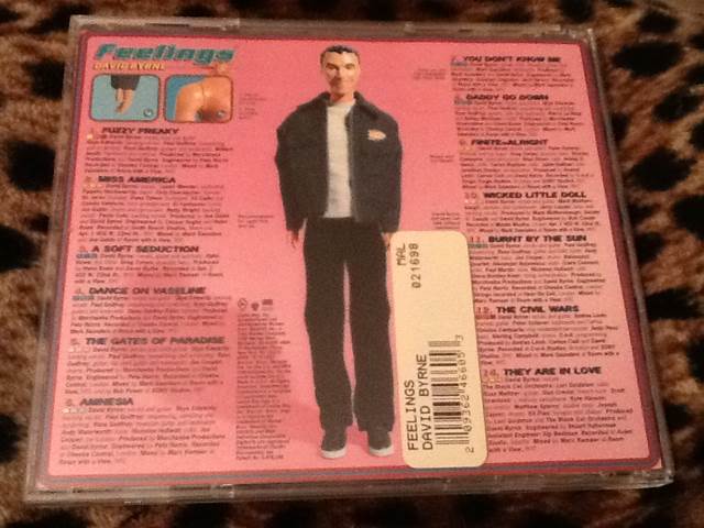 Feelings - David Byrne (CD) music collectible [Barcode 209362466053] - Main Image 2