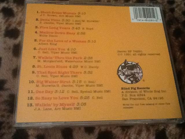 Mellow Down Easy - Bell, Carey (12”) music collectible [Barcode 019148429123] - Main Image 2