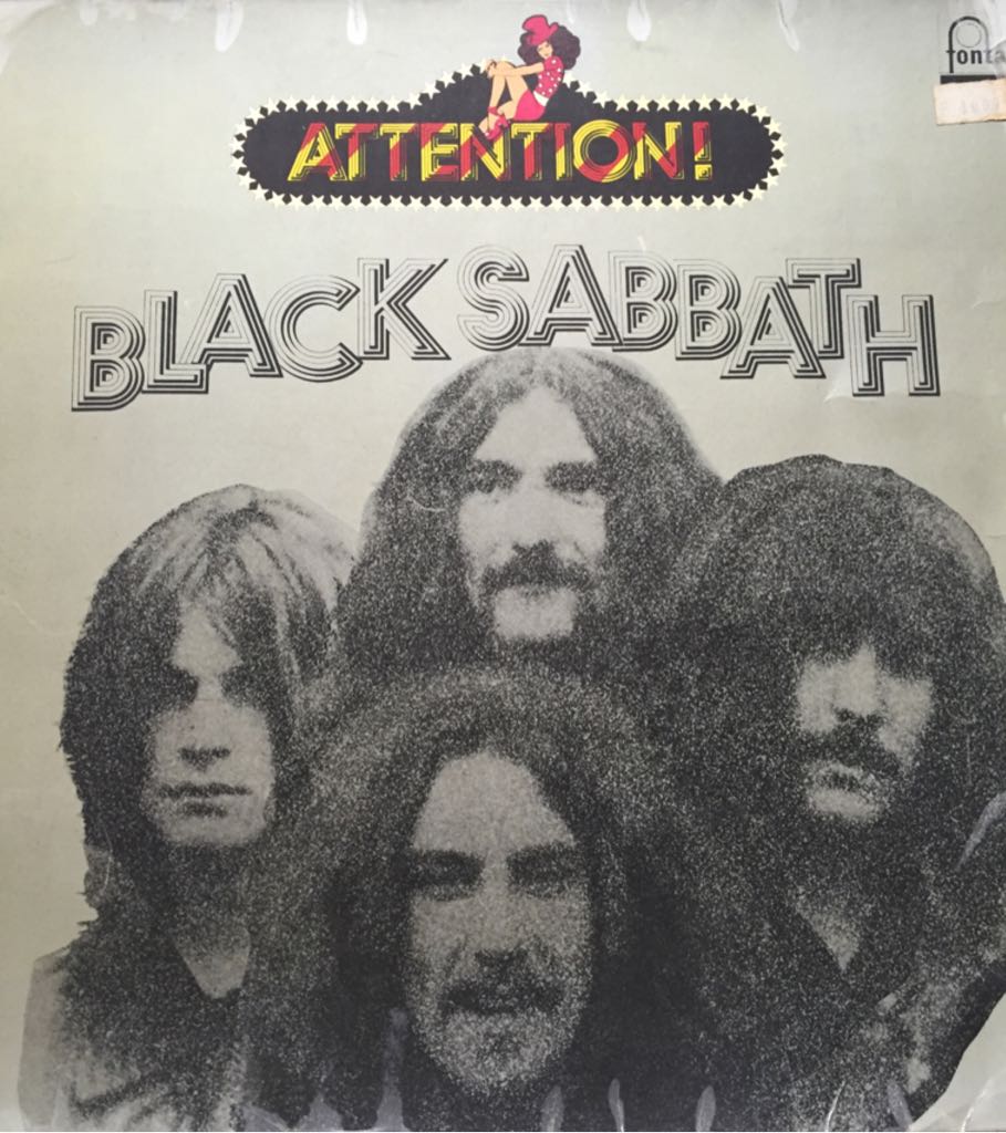 Attention ! Black Sabbath - Black Sabbath (12” - 40) music collectible - Main Image 1