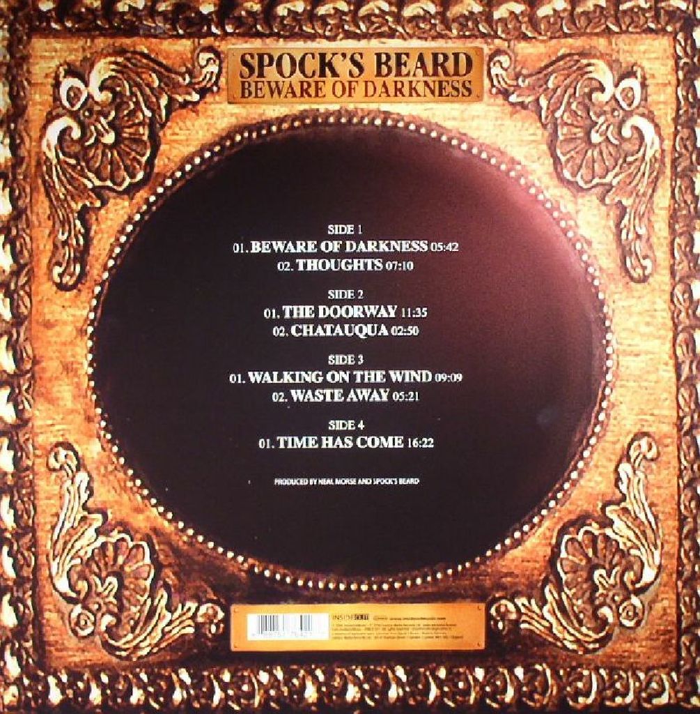 Beware Of Darkness - Spock’s Beard (12”) music collectible [Barcode 888751764217] - Main Image 2