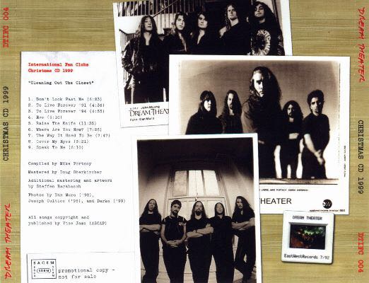 Cleaning Out The Closet - Dream Theater (CD - 56) music collectible - Main Image 2