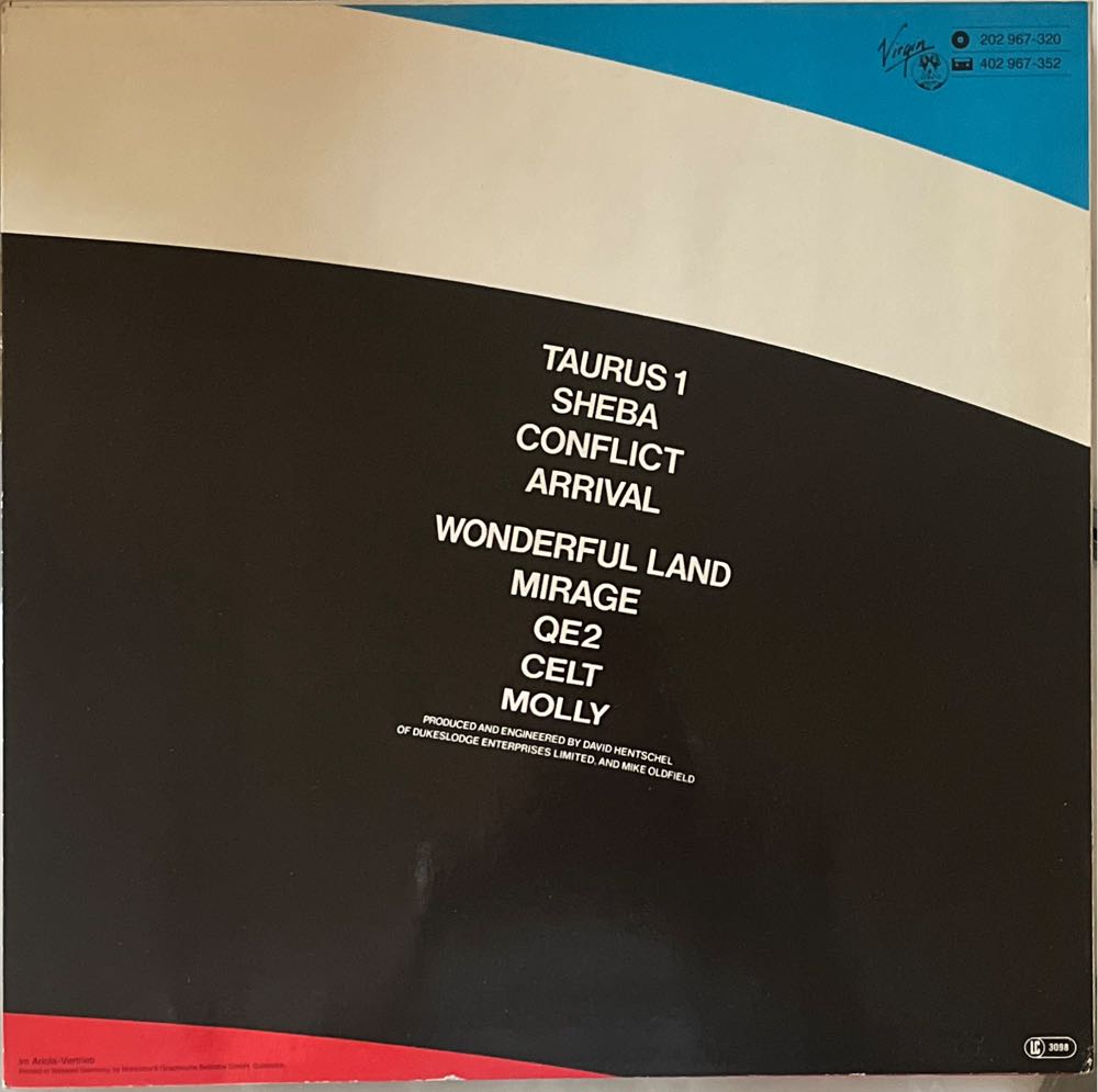 QE2 - Oldfield, Mike (12”) music collectible [Barcode 066746218123] - Main Image 2