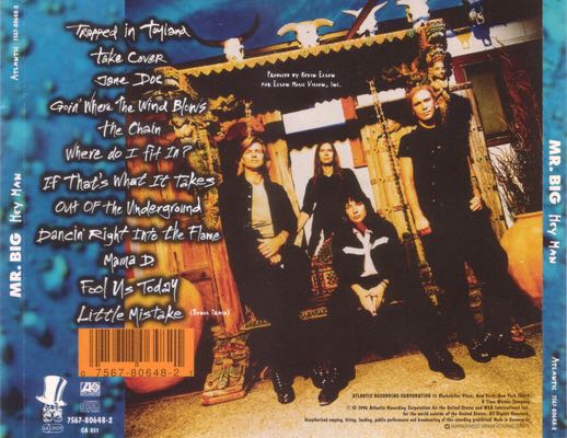 Hey Man (Expanded Edition) - Mr. Big (CD - 59) music collectible [Barcode 075678064920] - Main Image 2