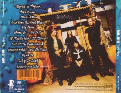Hey Man - Mr. Big (CD) music collectible [Barcode 664140286726] - Main Image 2