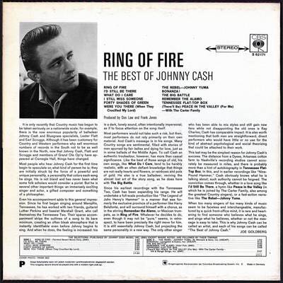 Ring of Fire - Cash, Johnny (12”) music collectible - Main Image 2