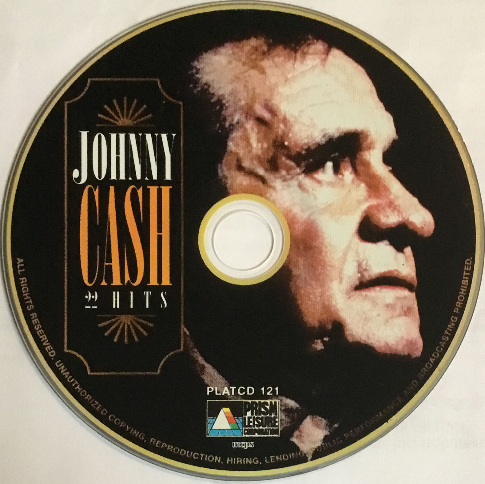 The Man In Black - 22 Greatest Hits - Johnny Cash (CD - 60) music collectible [Barcode 5014293612128] - Main Image 4