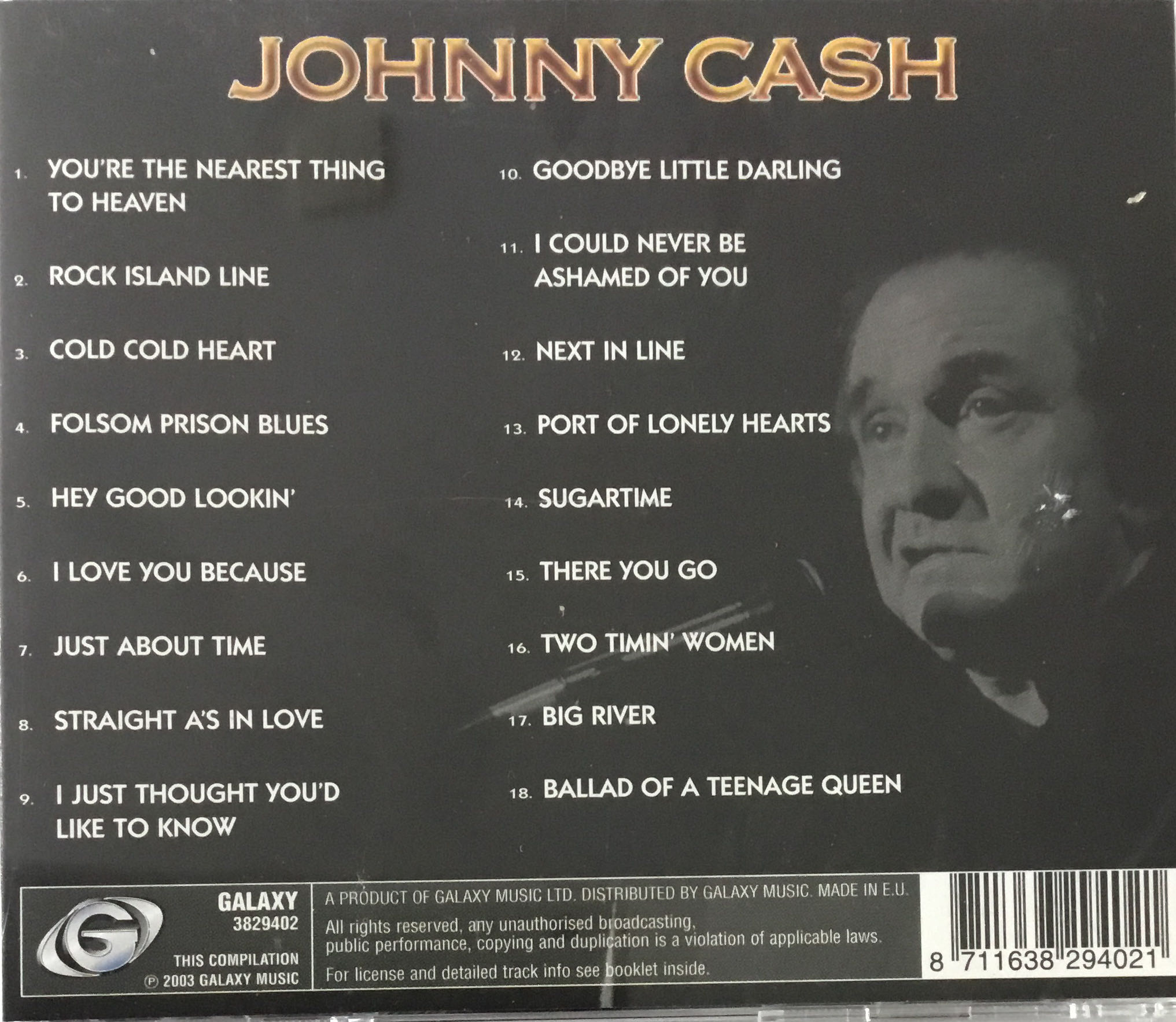 Supergold - Cash, Johnny (CD - 41) music collectible [Barcode 8711638294021] - Main Image 2
