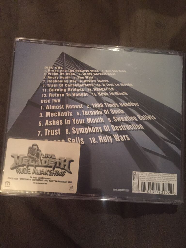 Rude Awakening - Megadeth (CD) music collectible [Barcode 610535231222] - Main Image 2