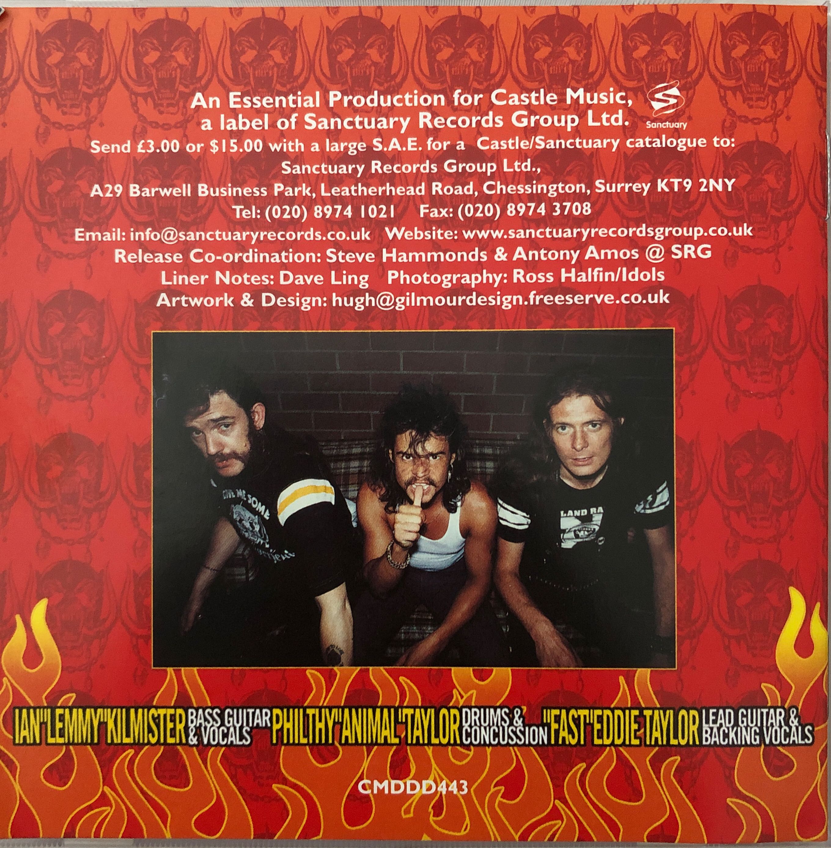 Keep Us On The Road - Motorhead (CD - 84) music collectible [Barcode 5050159144327] - Main Image 2