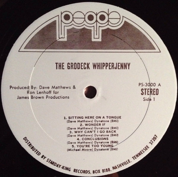 Grodeck Whipperjenny - Grodeck Whipperjenny (12” - 31) music collectible - Main Image 3