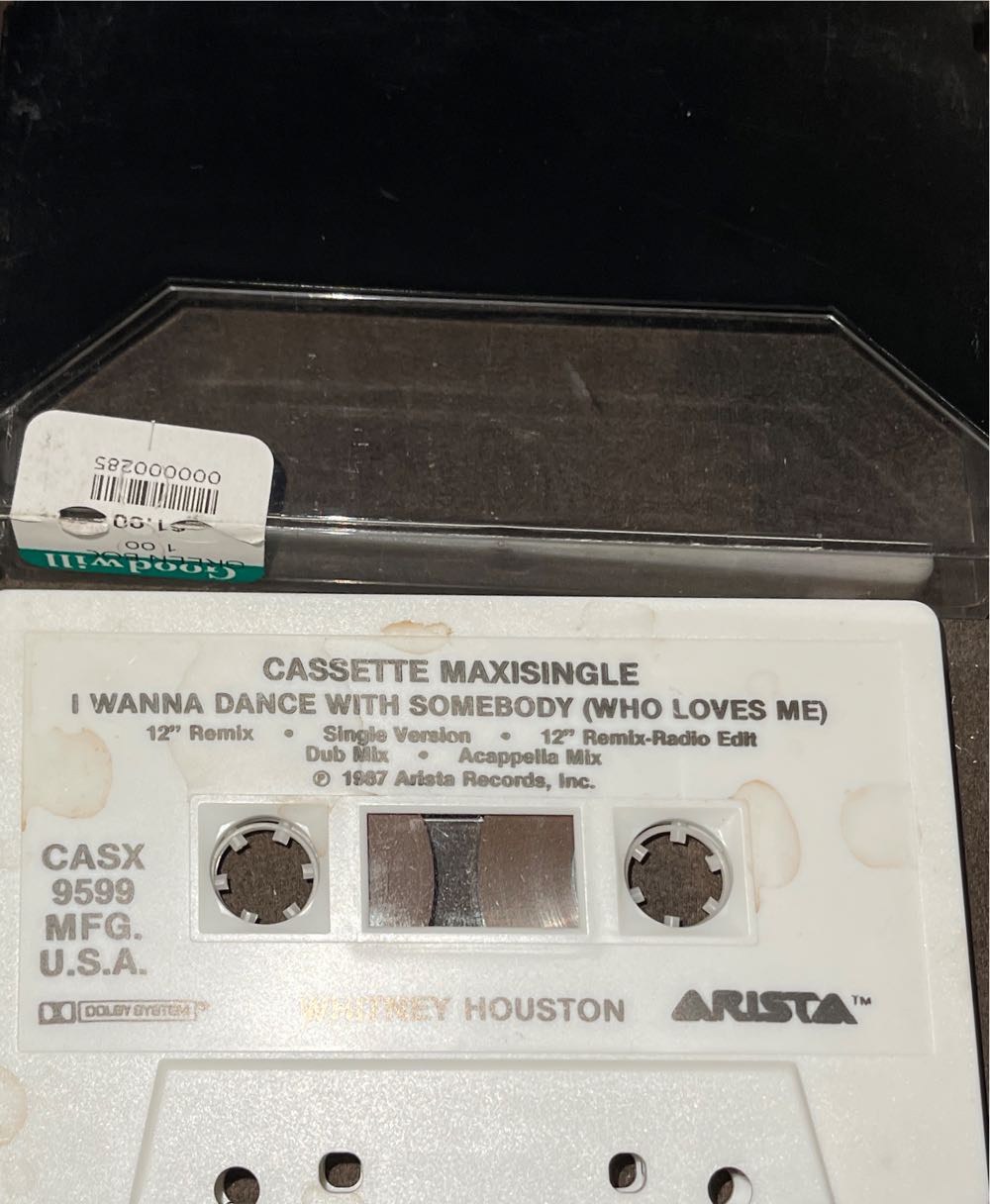 I Wanna Dance With Somebody (Who Loves Me) - Whitney Houston (Cassette) music collectible - Main Image 2