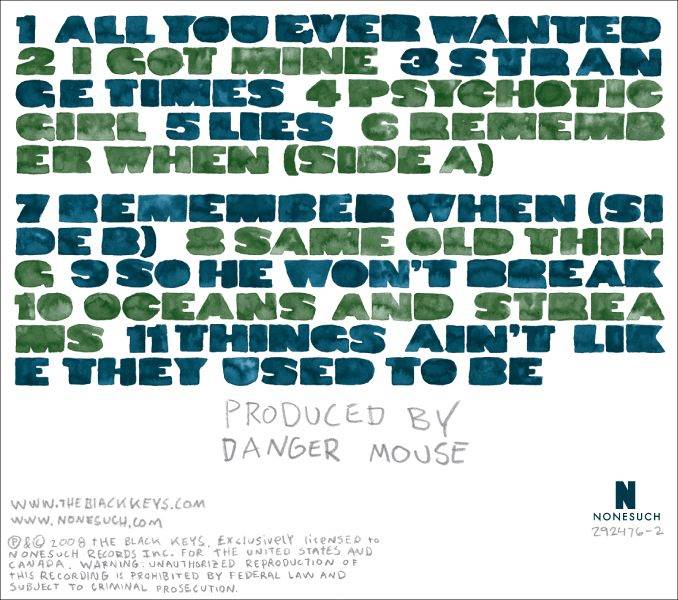 Attack & Release - Black Keys, The (12” - 39) music collectible - Main Image 2