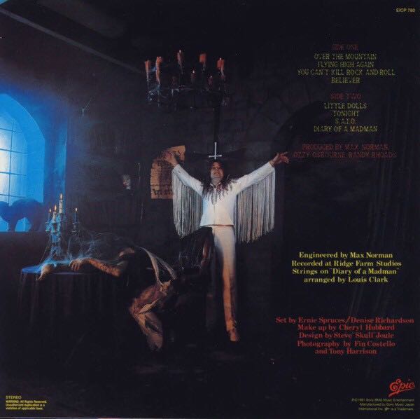 Diary Of A Madman - Ozzy Osbourne (CD - 48) music collectible [Barcode 9399700099652] - Main Image 2