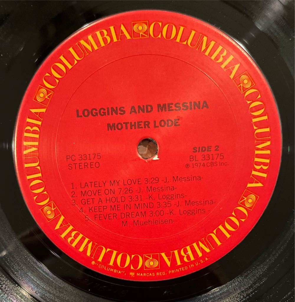 Mother Lode - Loggins and Messina (12” - 44) music collectible - Main Image 4