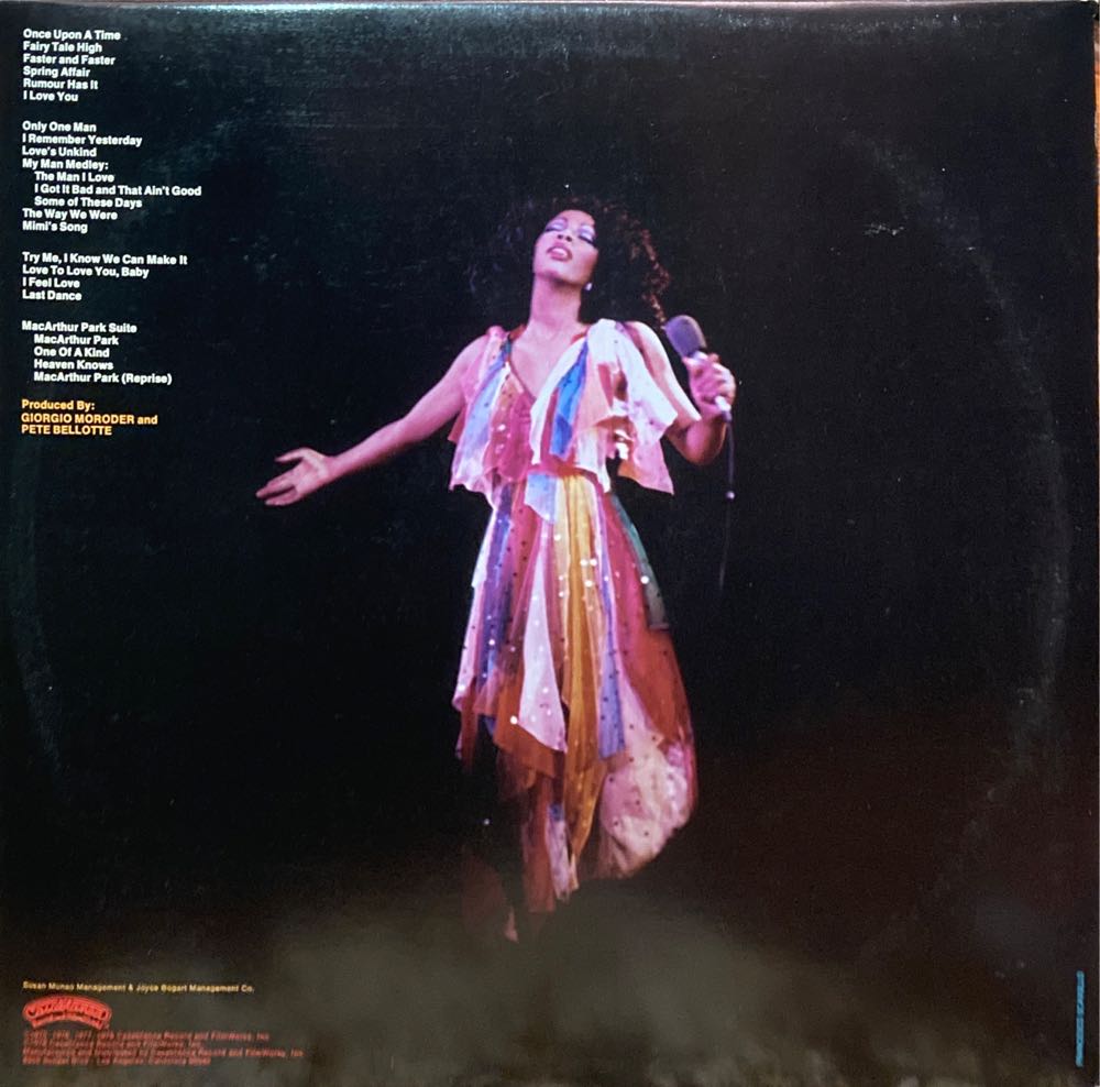 Live And More - Summer, Donna (12” - 66) music collectible - Main Image 2