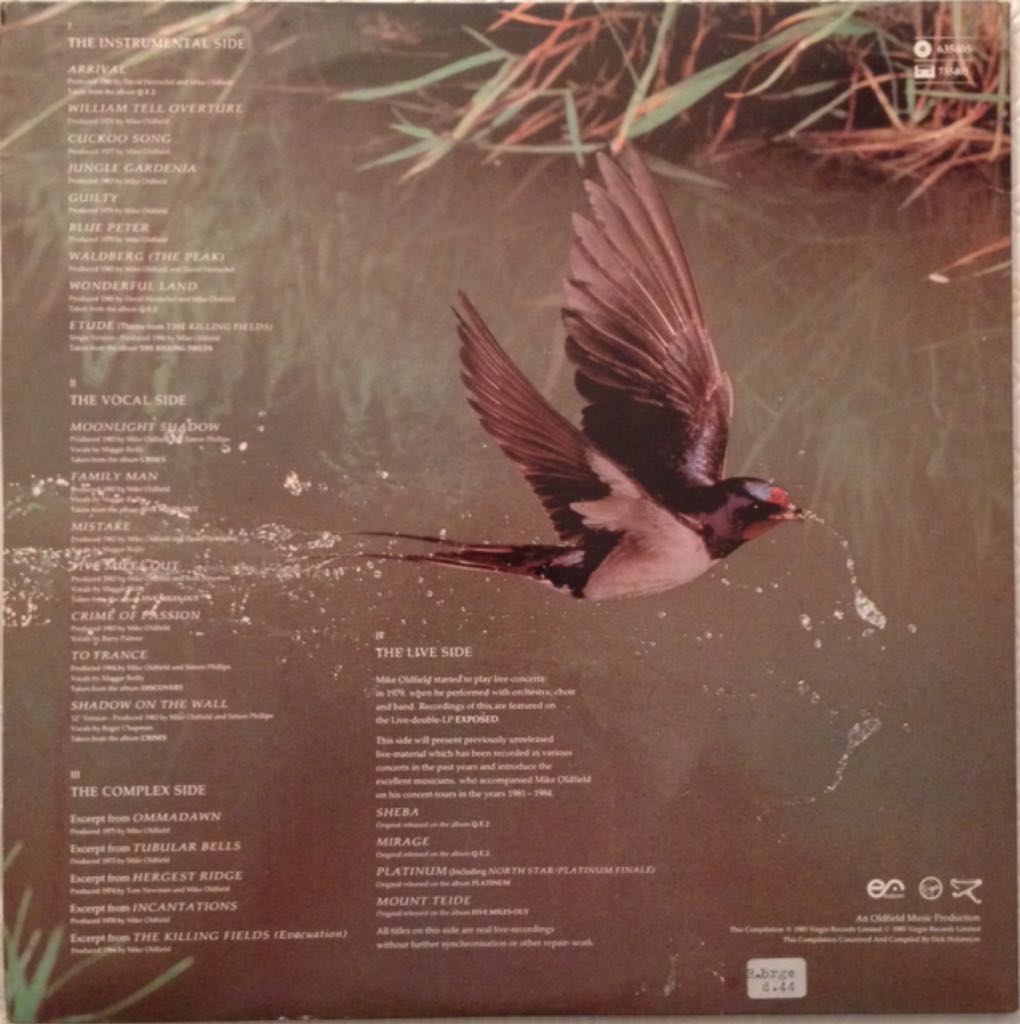The Complete Mike Oldfield - Mike Oldfield (12”) music collectible - Main Image 2