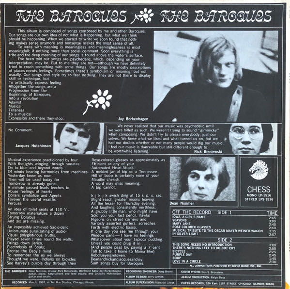 Baroques - Baroques, The (CD) music collectible - Main Image 2