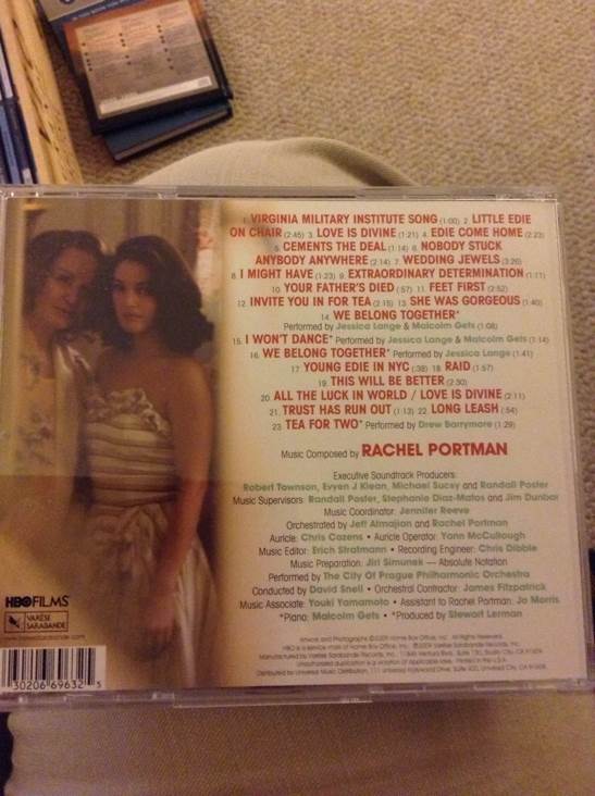 Grey Gardens - Rachel Portman music collectible [Barcode 030206696325] - Main Image 2