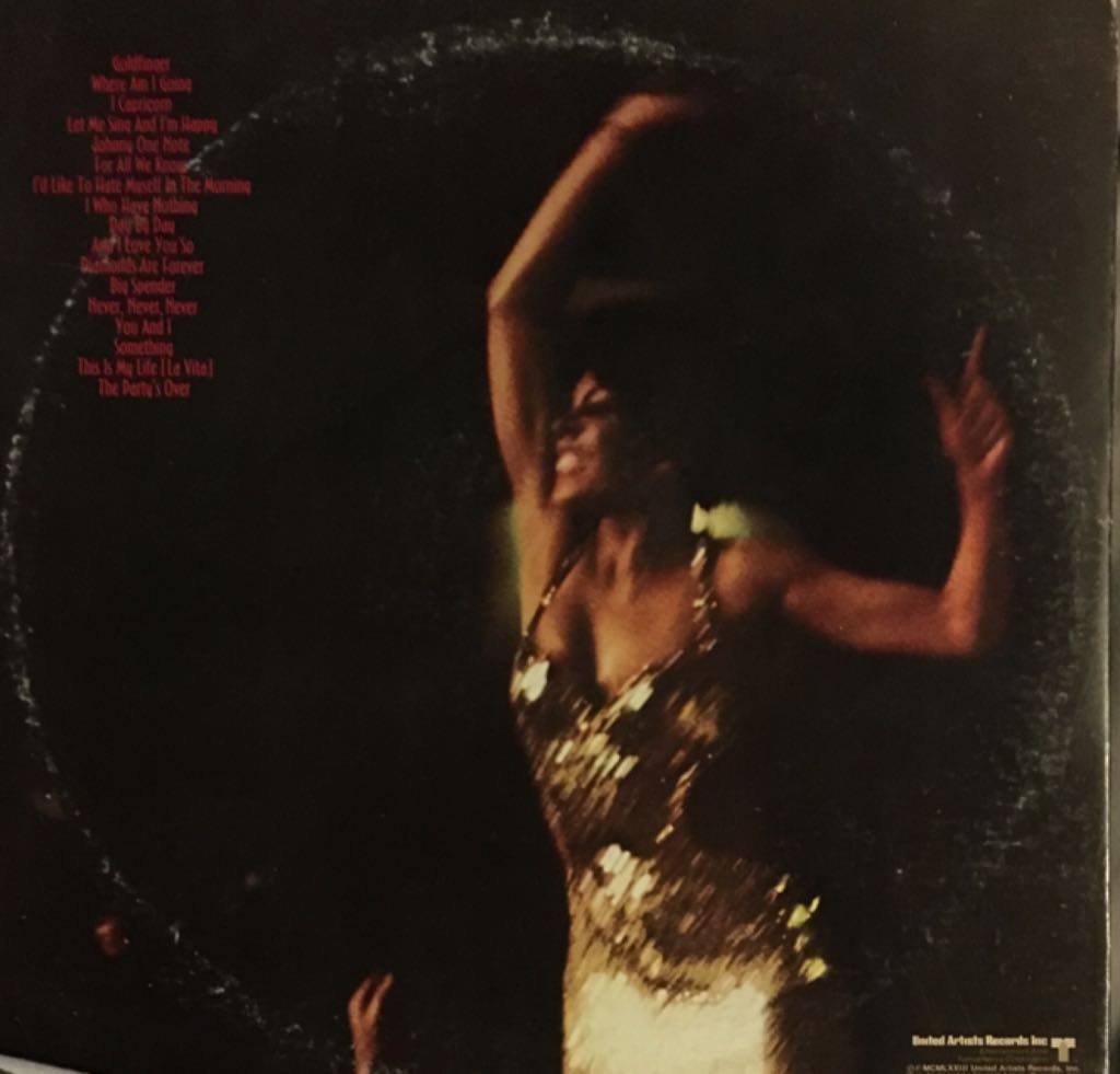 Shirley Bassey Live at Carnegie Hall - Bassey, Shirley (12”) music collectible [Barcode 021471149623] - Main Image 2
