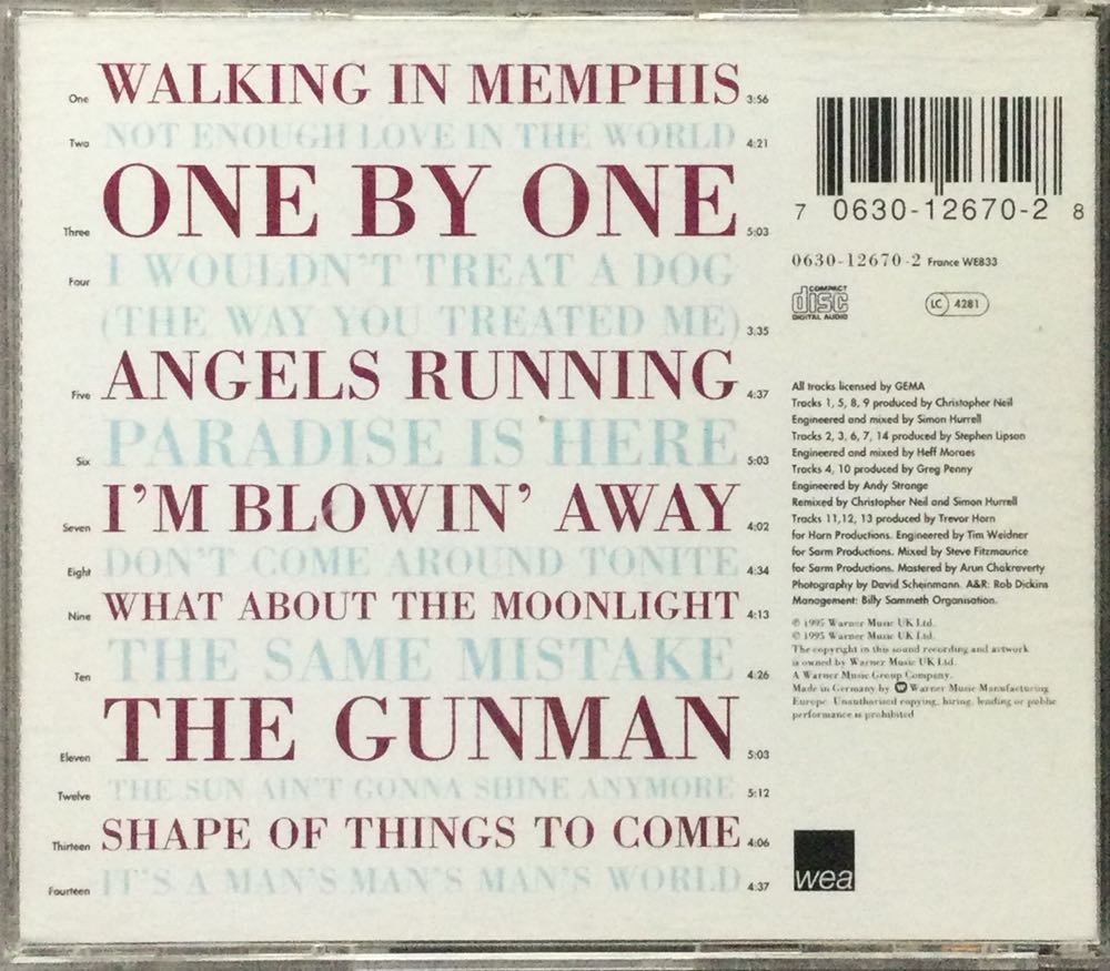 It’s a Man’s World - Cher (CD) music collectible [Barcode 706301267028] - Main Image 3