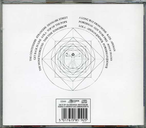 Lola Versus Powerman And The Moneygoround - Kinks (CD) music collectible [Barcode 4001408266780] - Main Image 2