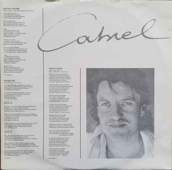 77-87 - Cabrel, Francis (12”) music collectible - Main Image 3