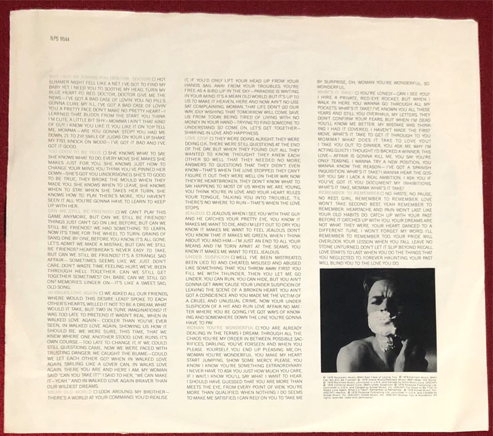 Secrets - Robert Palmer (12”) music collectible - Main Image 4