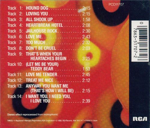 Elvisâ Golden Records - Presley, Elvis (CD) music collectible - Main Image 2