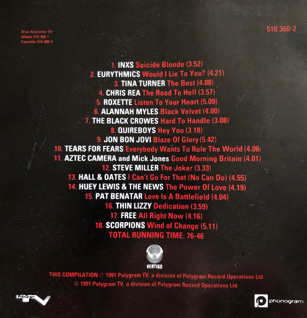 The Power And The Glory - Various Artists (CD) music collectible [Barcode 731451036026] - Main Image 2