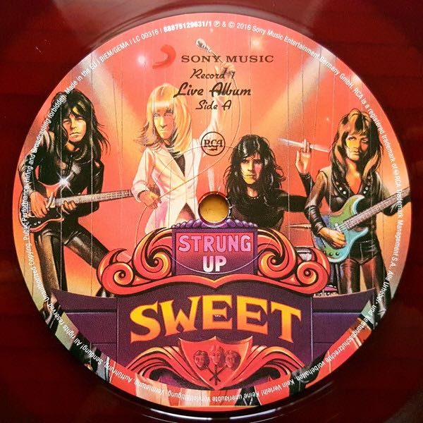 Strung Up - Sweet (12”) music collectible - Main Image 3