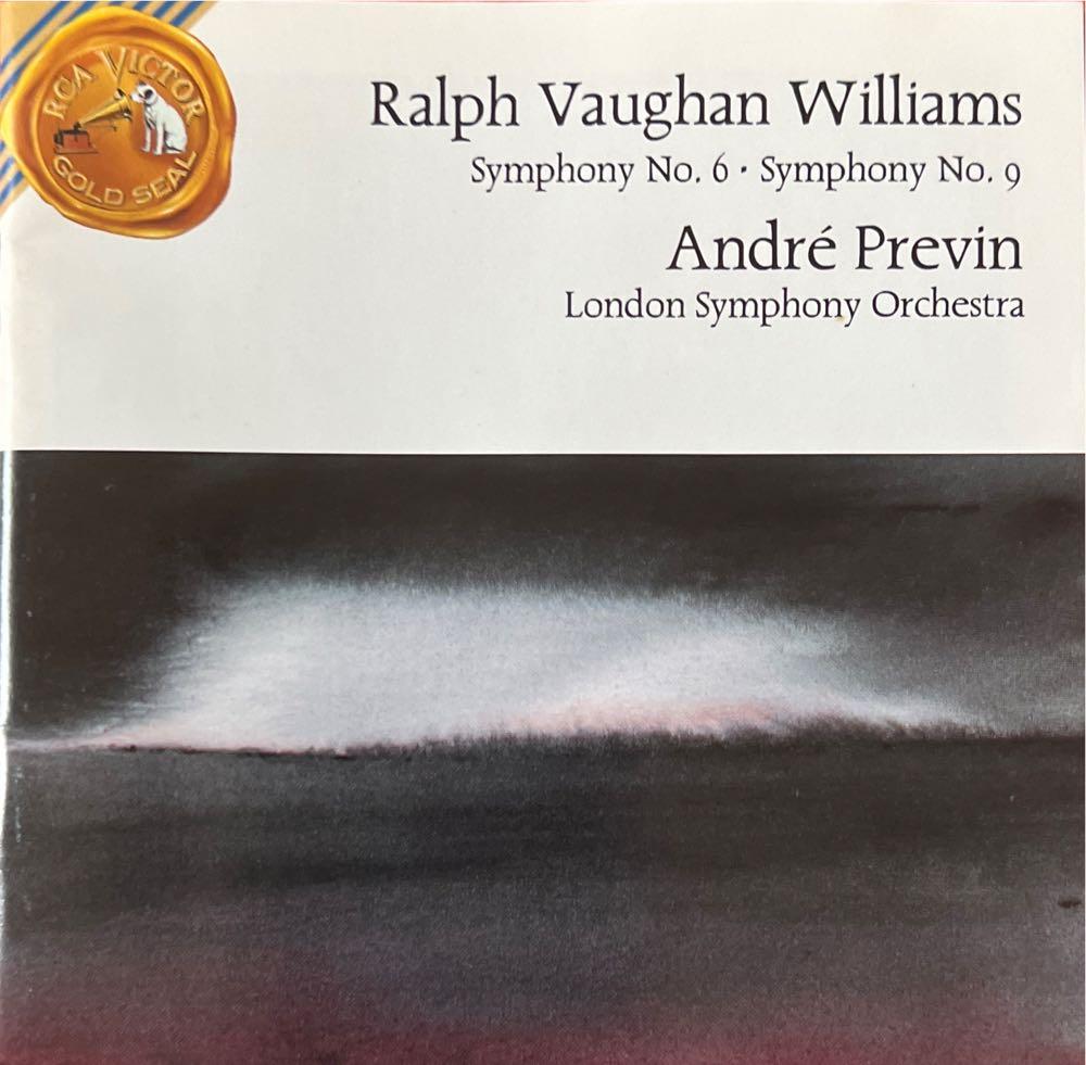 Vaughn Wiliams Symphony No 6 & No 9 - London Symphony Orchestra - Andre Previn (CD) music collectible [Barcode 090266058822] - Main Image 2