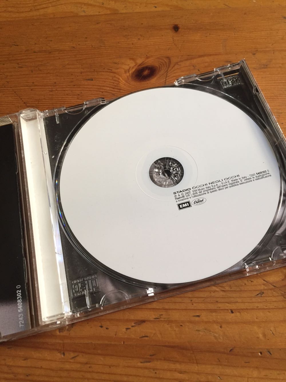 Occhi Negli Occhi - Stadio (CD) music collectible [Barcode 724354083020] - Main Image 3