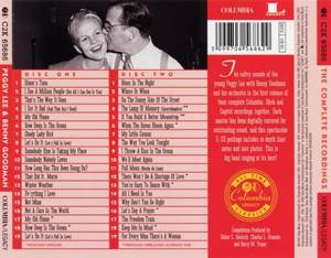 Peggy Lee & Benny Goodman The Complete Recordings - Peggy Lee & Benny Goodman (CD) music collectible - Main Image 2