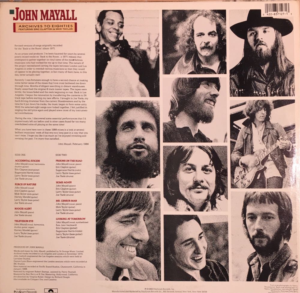 Spinning Coin - John Mayall (CD) music collectible - Main Image 2