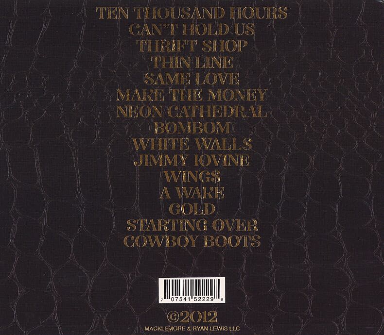 The Heist - Macklemore & Ryan Lewis (12” - 76) music collectible - Main Image 2