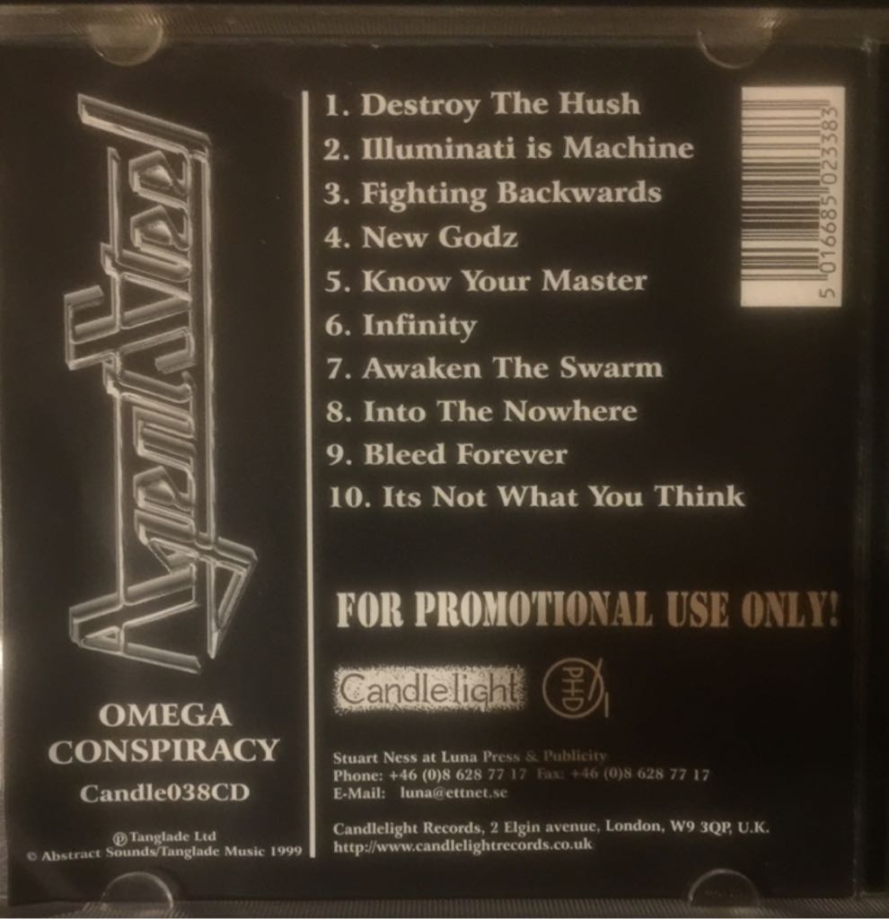 Omega Conspiracy - Agent Steel (CD - 5109) music collectible [Barcode 5016685023383] - Main Image 2