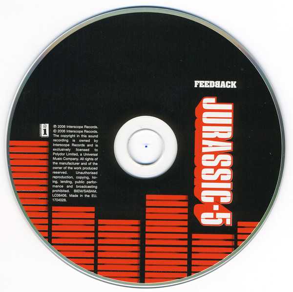 Feedback - Jurassic 5 (CD) music collectible [Barcode 602517040281] - Main Image 3