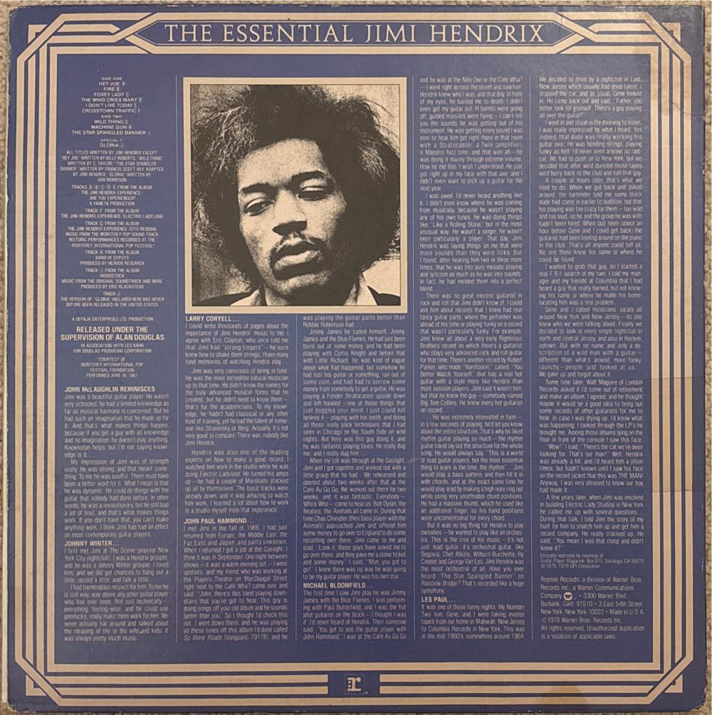 The Essential Jimi Hendrix Vol 2 - Hendrix, Jimi (12”) music collectible - Main Image 4