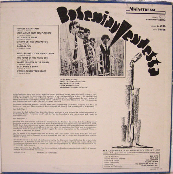 Bohemian Vendetta - Bohemian Vendetta (12”) music collectible - Main Image 2