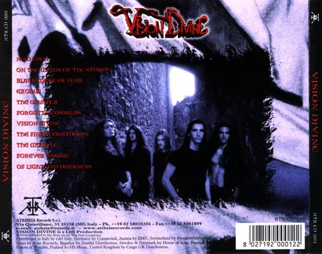 Vision Divine - Vision Divine (CD - 56) music collectible [Barcode 8027192000122] - Main Image 2