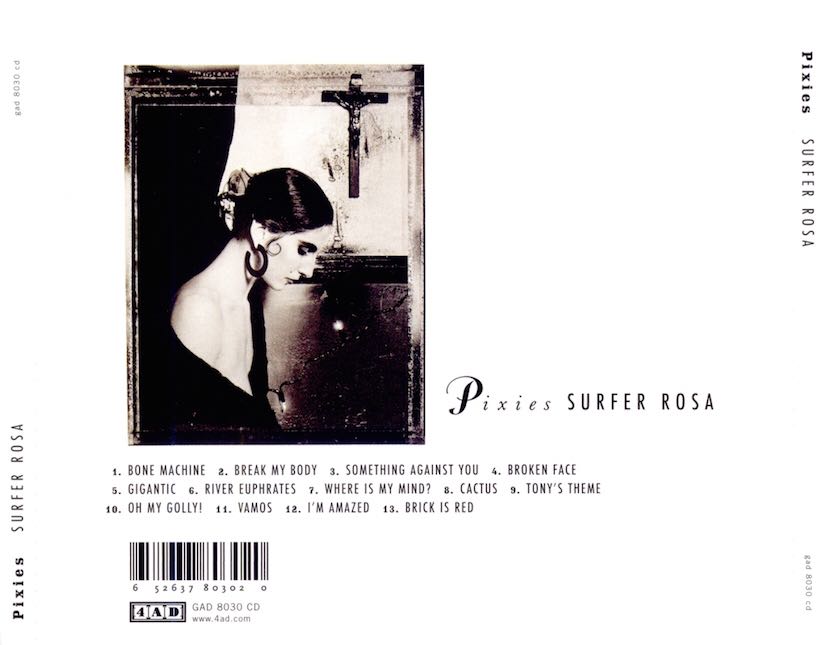 PIXIES - surfer rosa (CD) music collectible [Barcode 5413356001723] - Main Image 2