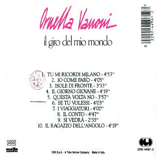Il Giro Del Mio Mondo - Ornella Vanoni (12”) music collectible - Main Image 2
