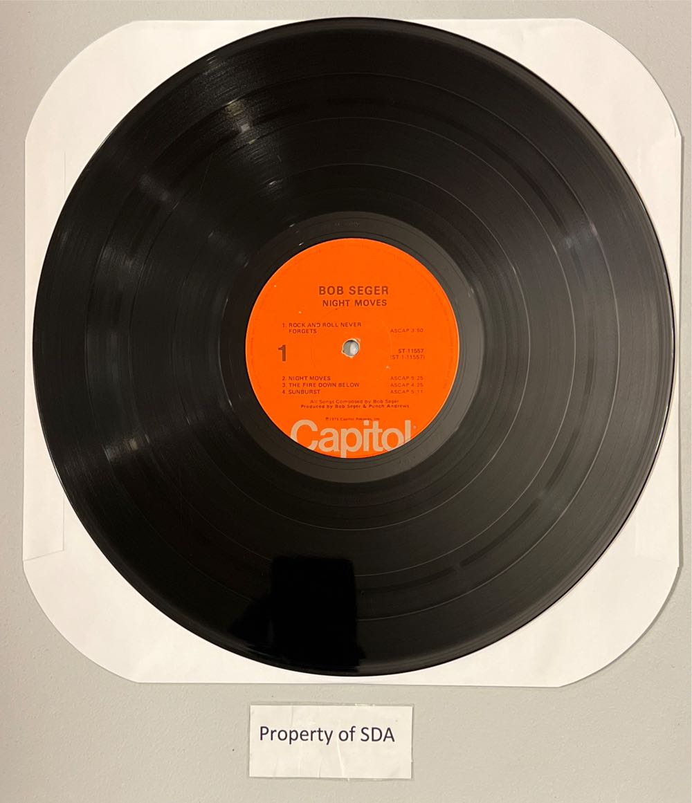 Night Moves - Bob Seger & Silver Bullet Band (12” - 36) music collectible - Main Image 3